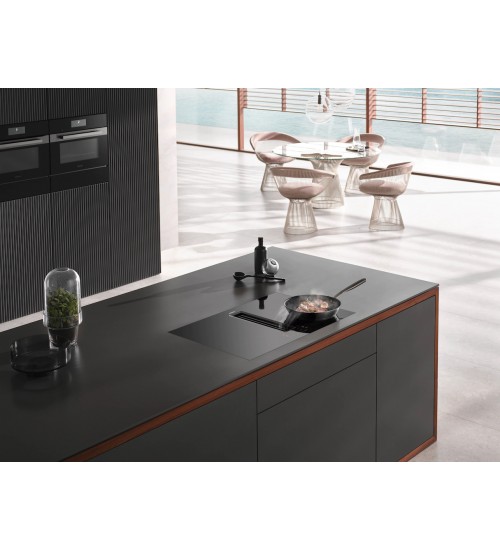 美诺Miele KMDA 7272 FL-A Silence家用智能多功能 带抽油烟机的电磁炉